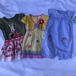 Girls three-piece bundle 18 months